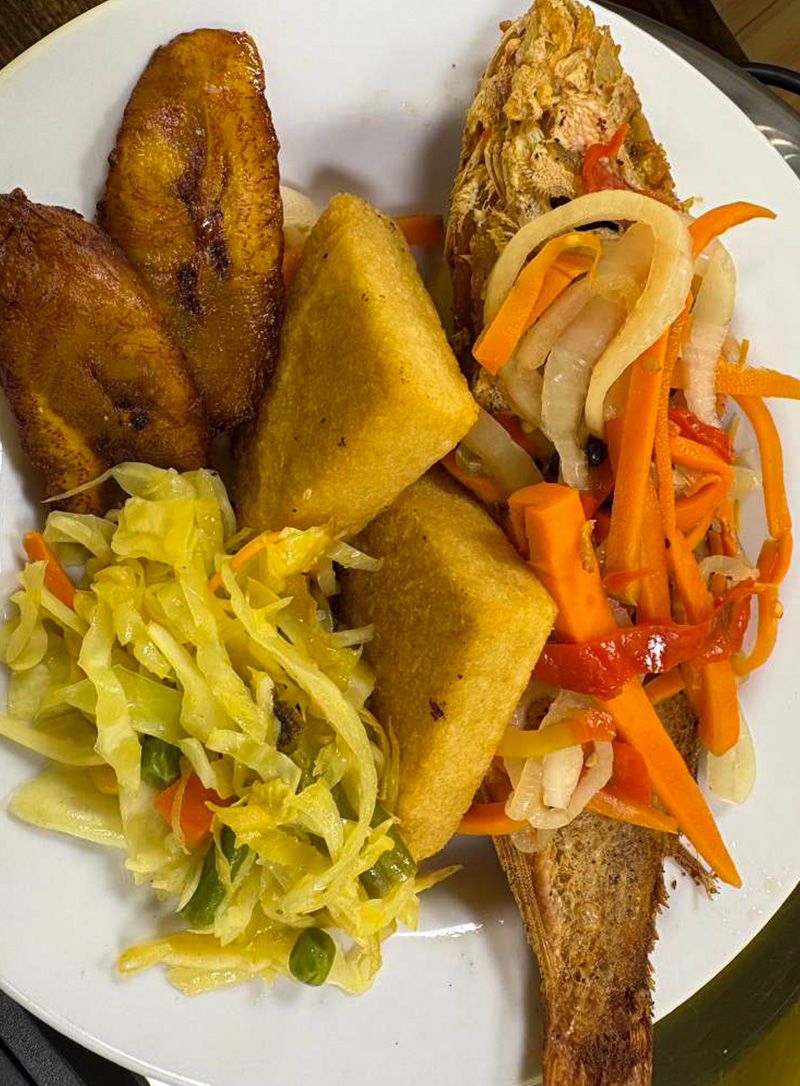 Escovitch Fish & Bammy