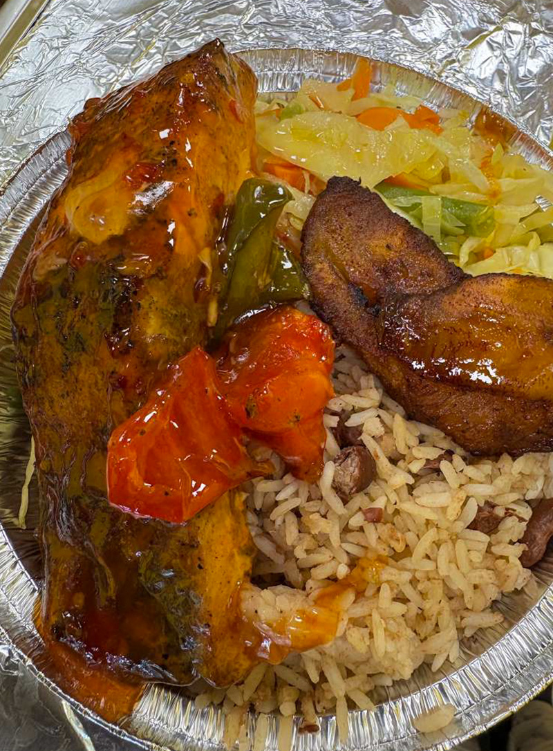 Jerk Sweet Chilli Salmon